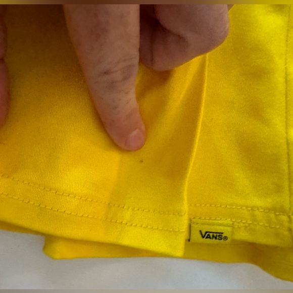 Vans X Tierra Whack Yellow Pleated Black/White Checkered High Rise Skirt NWT 26 - Picture 16 of 16